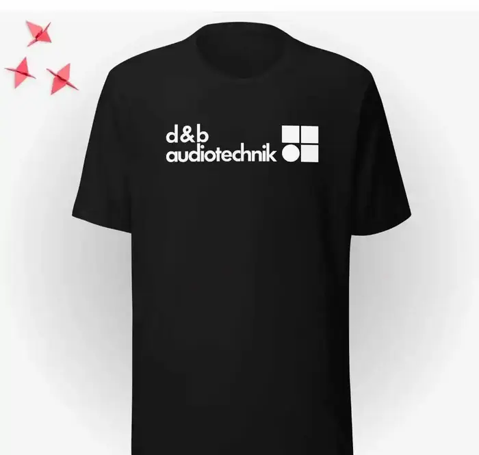 T-shirt avec logo D B Audio Technik, équipement professionnel