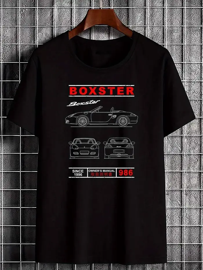 T-shirt pour homme avec motif Boxster 986