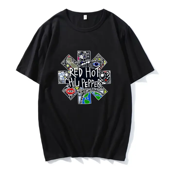 Rouge feu chaud calmar Chili poivrons T-shirts été hommes femmes coton t-shirt Streetwear Hip Hop impression graphique