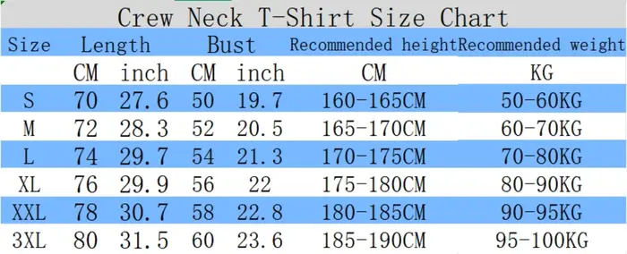T-shirt uni pour homme en coton 100% pour l'été