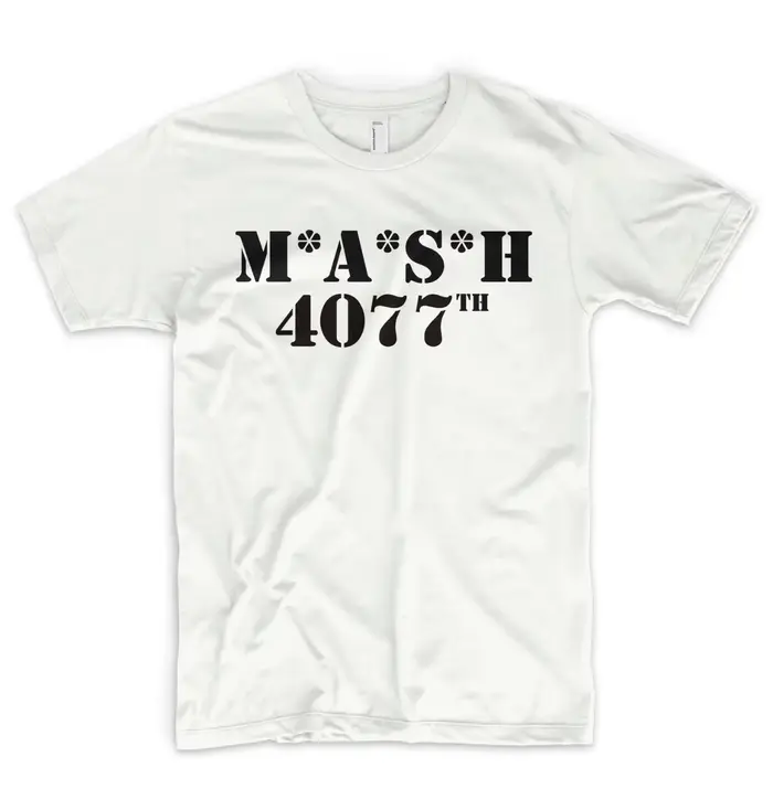 Top M A S H 4077 armée militaire vert US Marines RAF rétro MASH 4077TH t-shirt harajuku surdimensionné hommes vêtements graphiques t-shirts