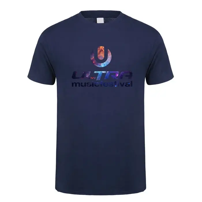 Ultra Festival de musique t-shirt hommes à manches courtes coton T-shirts été