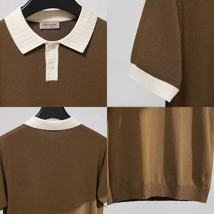 UNITIM Polo d'été pour homme
