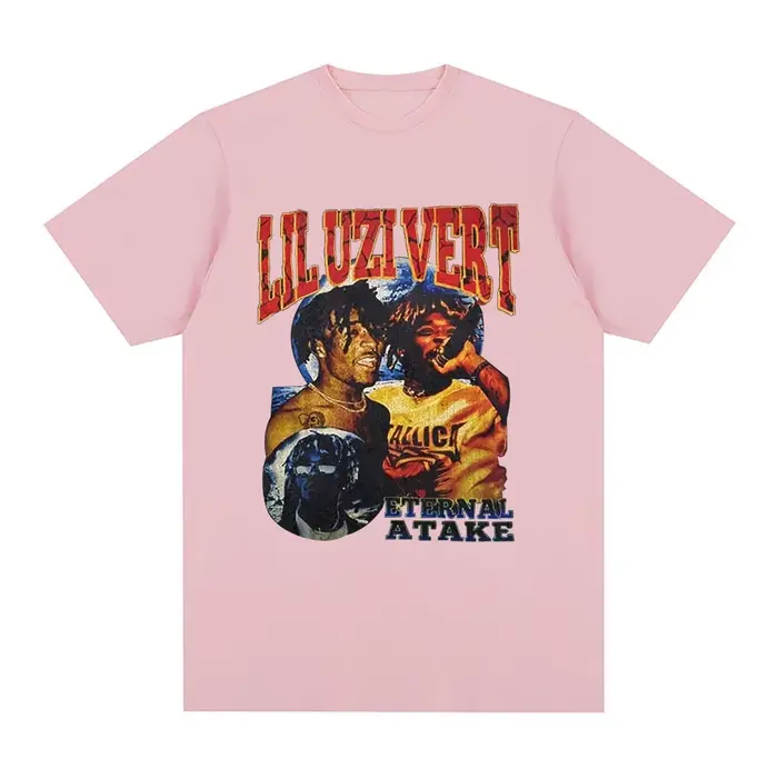 Rappeur Lil Uzi Vert T-shirt Album de musique Atake éternel graphique