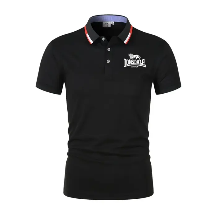 Polo pour homme à imprimé lettres
