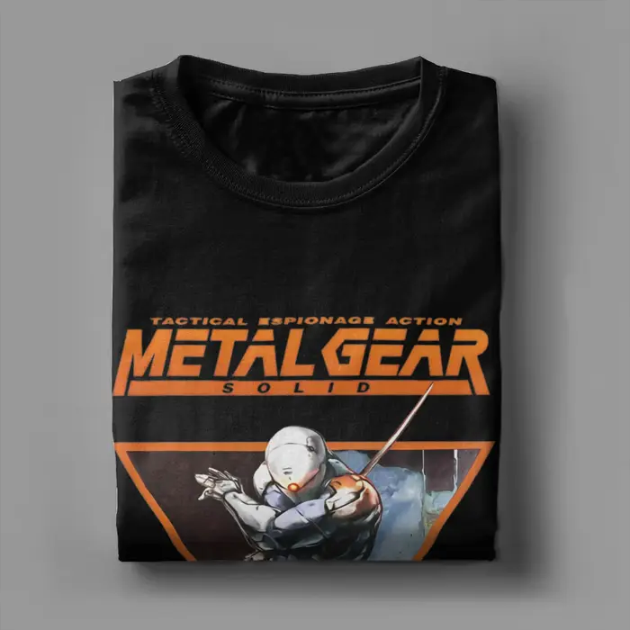 T-Shirt MGS Game Metal Gear Solid pour hommes