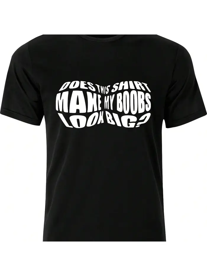 Cette chemise faites mon BOOBS ressemble grand drôle adulte Humor anniversaire noël T-Shirt amusant 