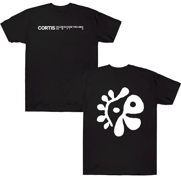 T-shirt graphique CORTIS à manches courtes pour l'été 2026 – Hauts confortables en pur coton pour ho