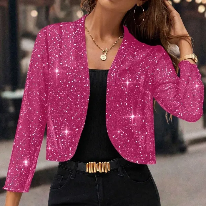 Cardigan pour femme à manches 3/4