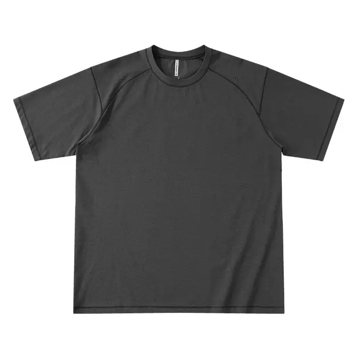 T-shirt de sport unisexe rafraîchissant et anti-UV - Imprimé réfléchissant respirant à manches courtes pour la course et la gym
