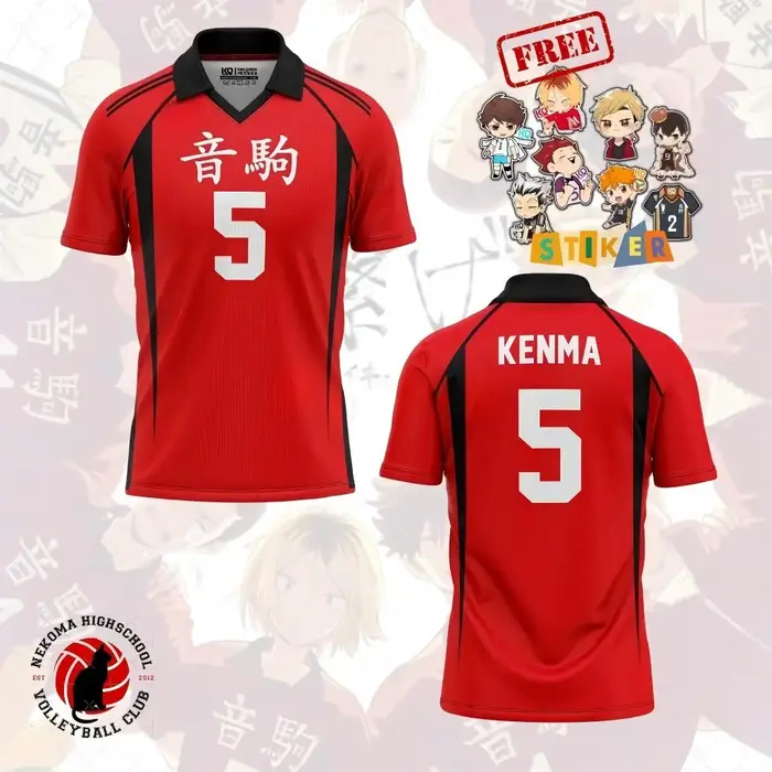 Maillot de volley-ball personnalisé Haikyuu Karasuno High Hinata 10 pour hommes et femmes