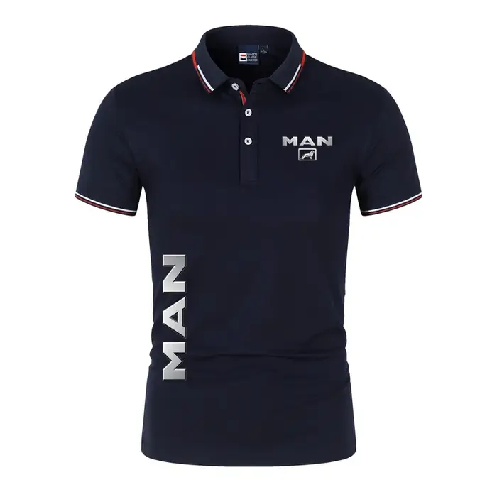 Nouveau camion homme Polos pour hommes été classique Polo