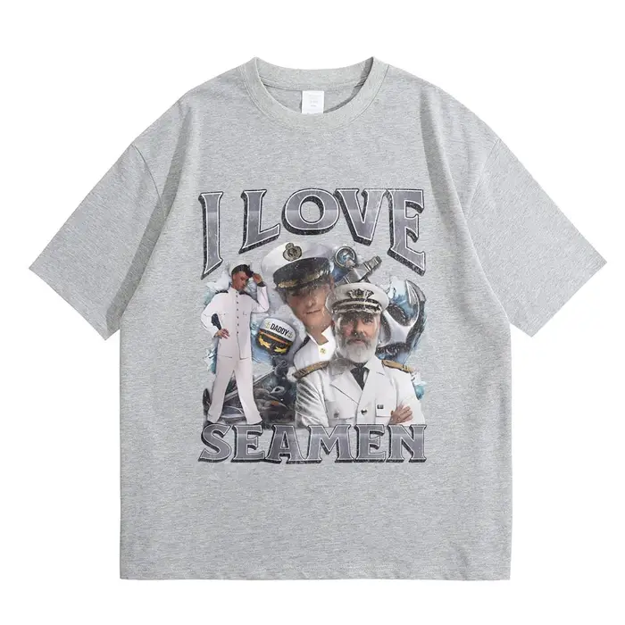T-shirt Unisexe Vintage 2026 « I Love Seamen » – Coton Pur