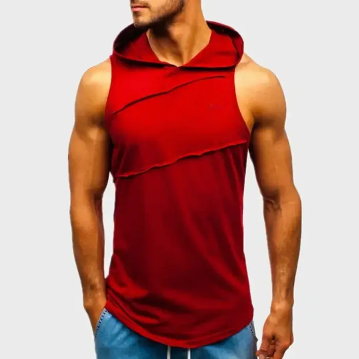 T-shirt de Sport à capuche pour hommes
