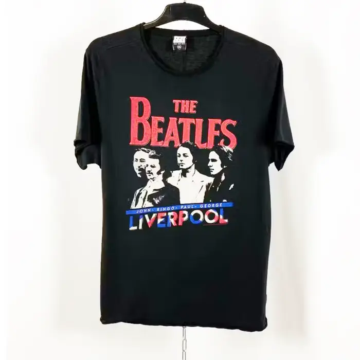 T-shirt vintage rock américain rétro The Beatles