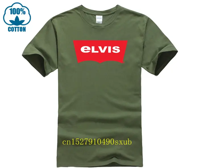 Hommes T-shirt décontracté Elvi gros plan Photos de la Performance