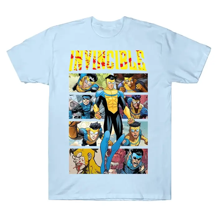 T-shirt Invincible Mark Superhero unisexe
