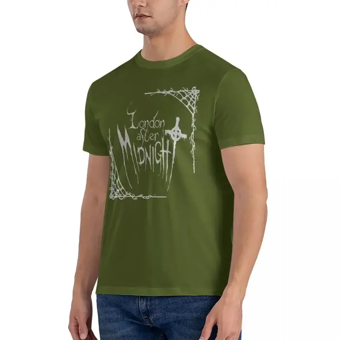 T-shirt London After Midnight en coton pour hommes