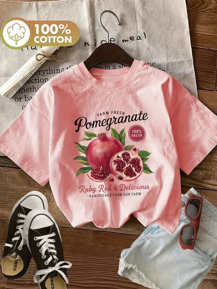 T-shirt imprimé grenade frais de la ferme