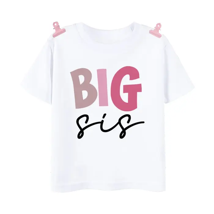 Chemises assorties pour la famille Big Brother Little Sister