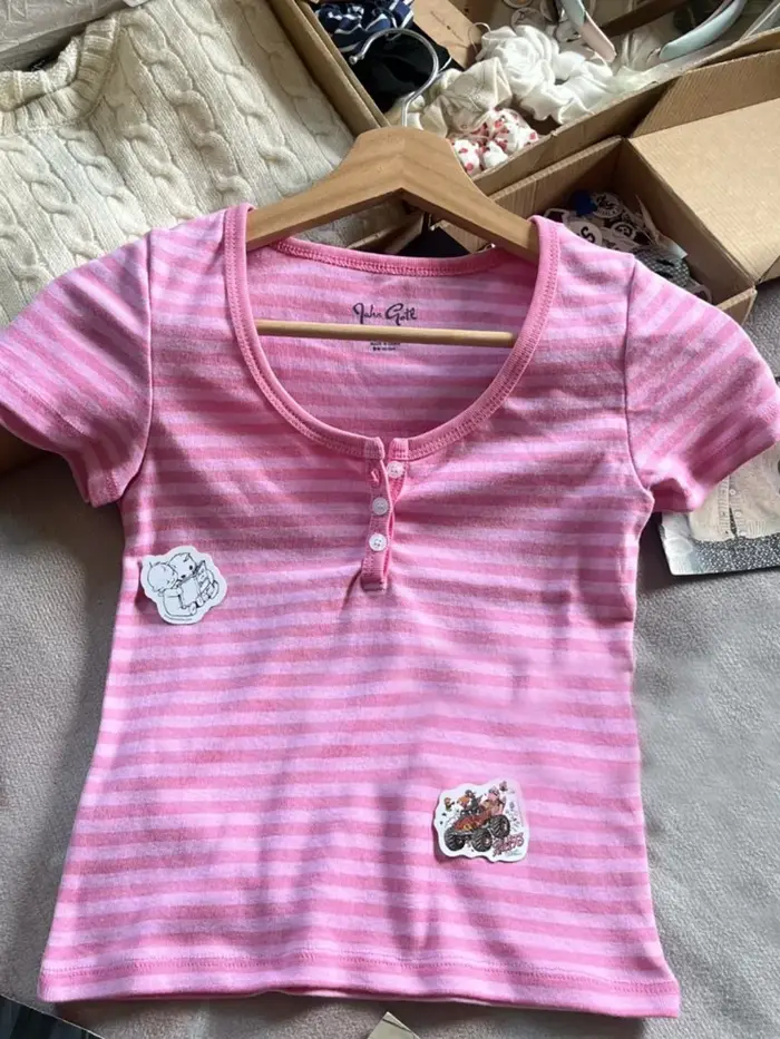 T-shirts à manches courtes col rond pour femmes