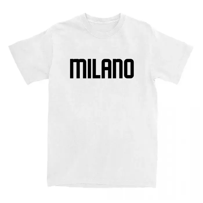 T-shirt imprimé Milano City pour hommes et femmes