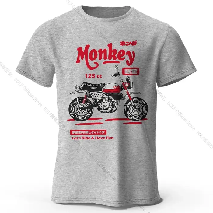T-Shirt de croquis de moto Vintage 100% coton, graphique de vélo dessiné à la main pour hommes et fe