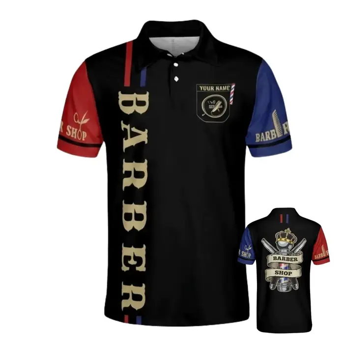 Polo personnalisé pour barbier