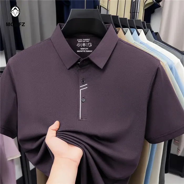 Polo pour homme à manches courtes