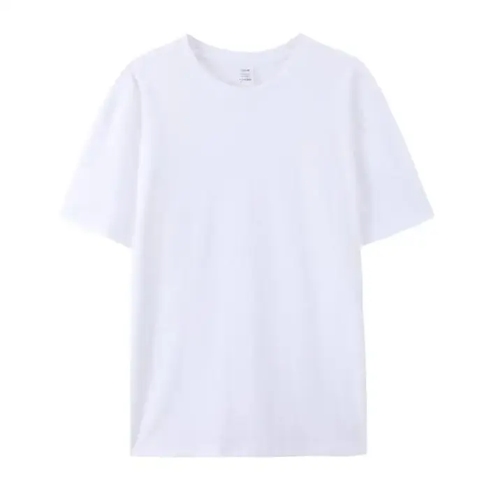 T-shirt uni blanc col rond femme T-shirt noir femme T-shirt pour Playeras De
