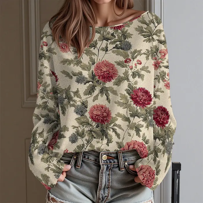 T-shirt à manches longues pour femmes