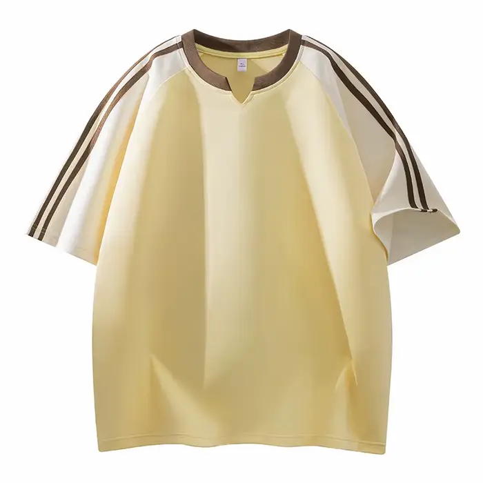 Nouveau T-shirt décontracté à manches courtes pour homme, style streetwear, coupe ample, tissu doux,