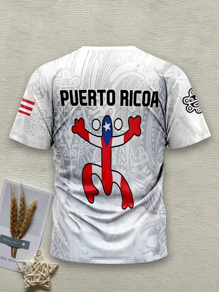 T-shirt décontracté à col rond et manches courtes pour homme