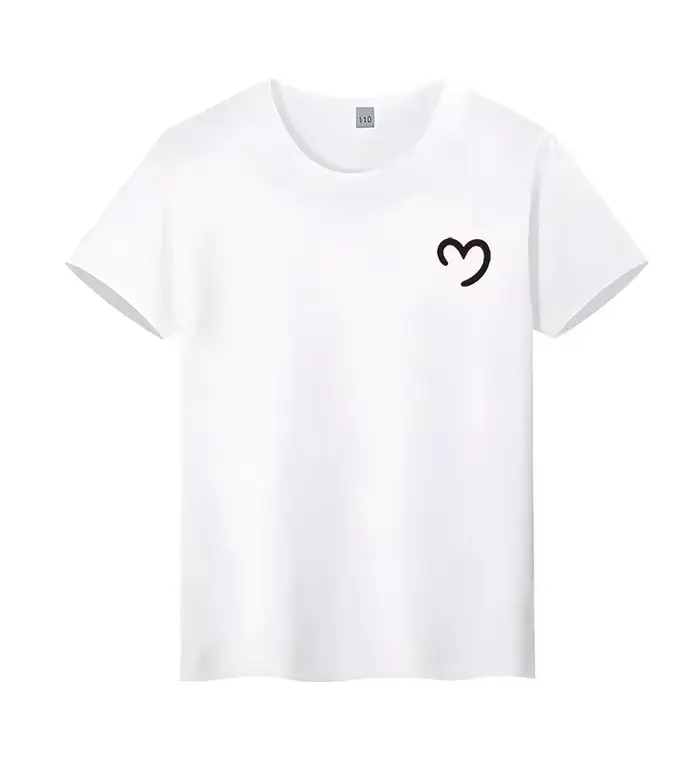 T-shirts à thème des douze animaux de la zodiaque avec impression parent-enfant, en pur coton, manch