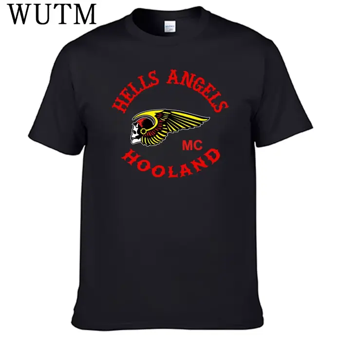 T-shirt pour hommes, 100% coton, Hell Angels Holland