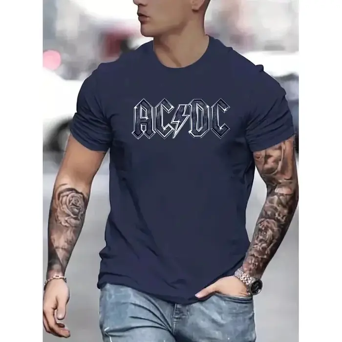 T-shirt unisexe 2025, t-shirt noir à col rond