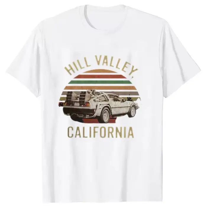 Hill Valley T-shirt, chemise retour vers le futur