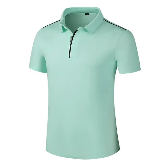 Polo à manches courtes et col rabattu pour homme
