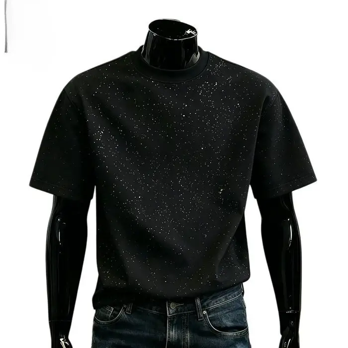T-shirt rétro à manches courtes pour hommes