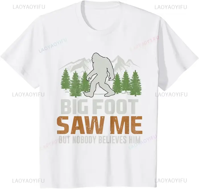 Bigfoot-T-shirt manches courtes homme