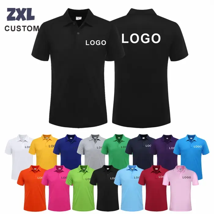 Polo respirant avec Logo personnalisé