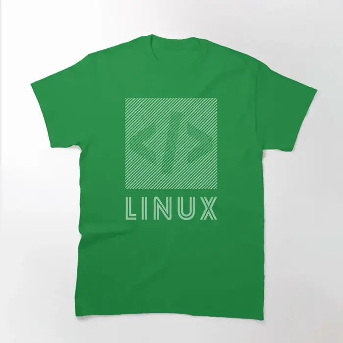T-shirt Linux, humoristique, commande