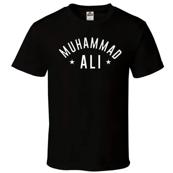 Heavyweight Muhammad Ali Fans de boxe T-Shirt 100% coton col rond été à manches courtes décontracté hommes