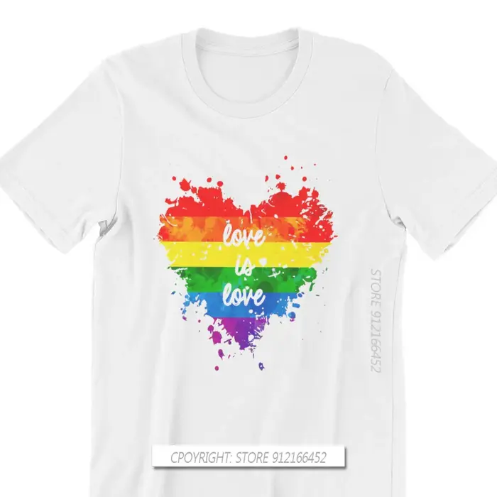 T-shirt hipster Love Is Love Coussins pour hommes