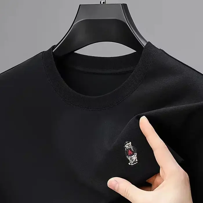 T-shirt en coton haut de gamme pour homme