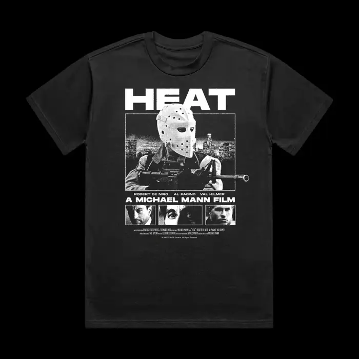 T-shirt à manches courtes avec motif Heat, unisexe, homme et femme, toutes saisons, t-shirt pour hom