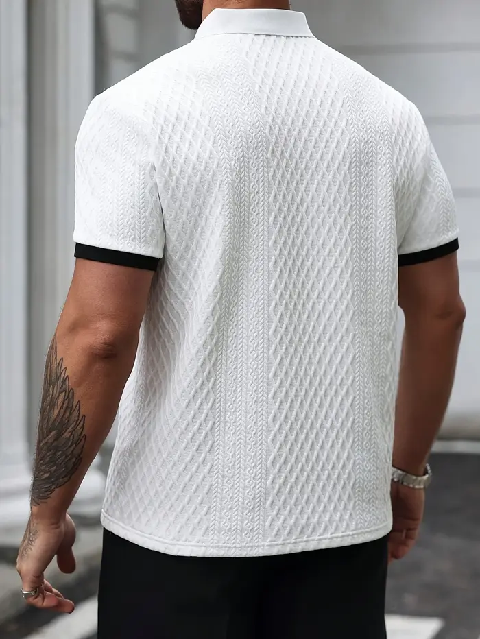 Polo homme d'été à manches courtes