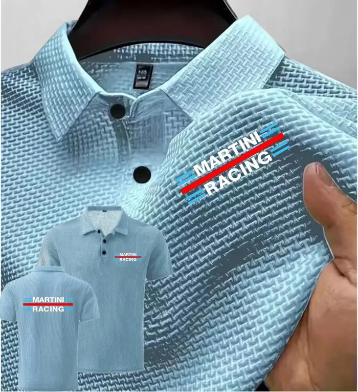 Polo à manches courtes pour hommes