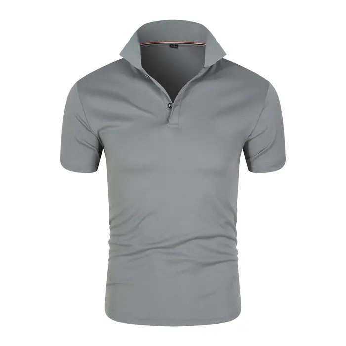 Polo de couleur unie pour hommes