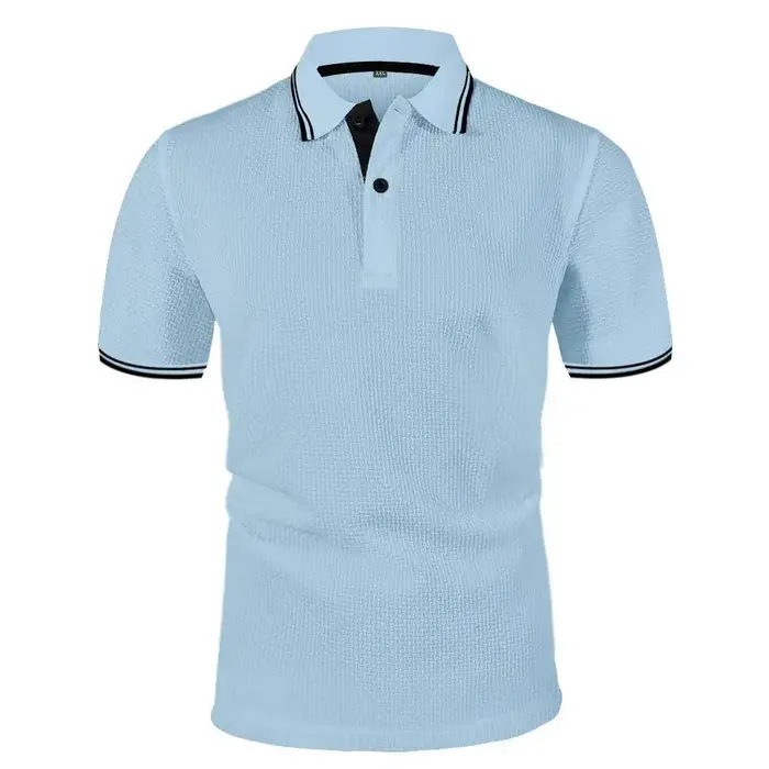 Hommes polos Everlast Polo été glace soie Cool coupe ajustée maille t-shirts doux hommes t-shirt jeu